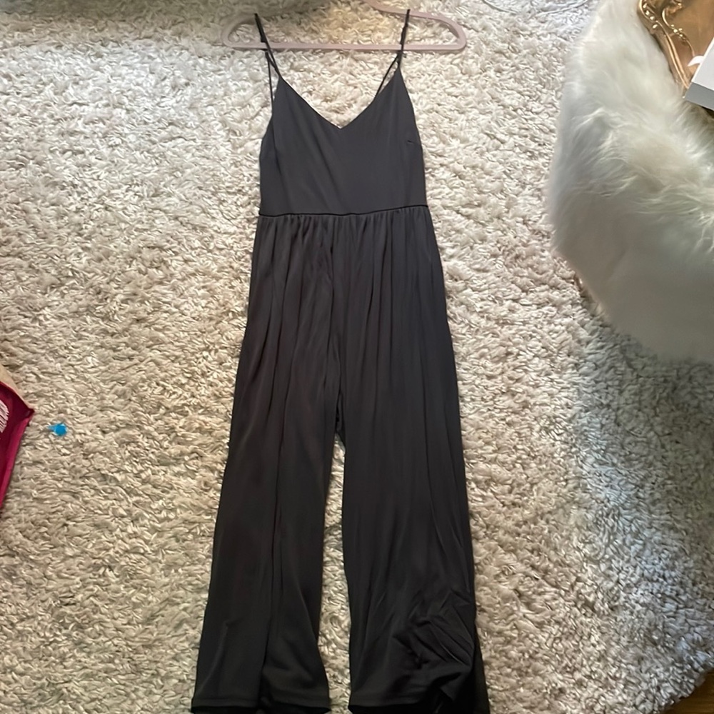 Wasabi + mint - gray jumpsuit